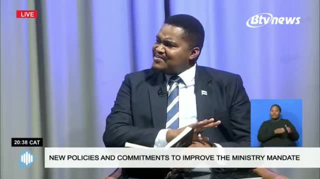 Minister of Sport and Arts Jacob Kelebeng