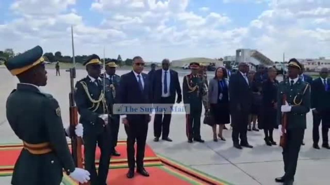 Botswana's President Duma Boko has arrived for the Extraordinary SADC Summit