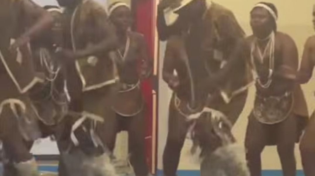 Mahalapye traditional dance group