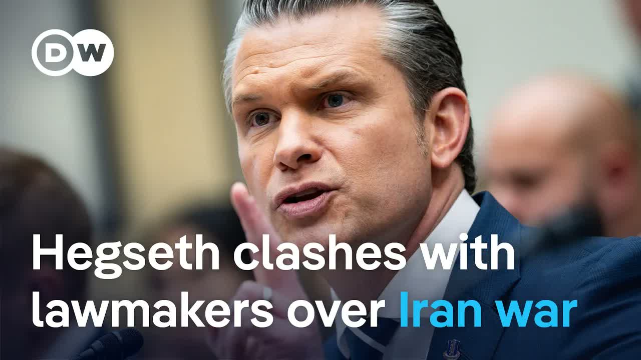 Hegseth accused of 'lying to the American public' about war in Iran | DW News
