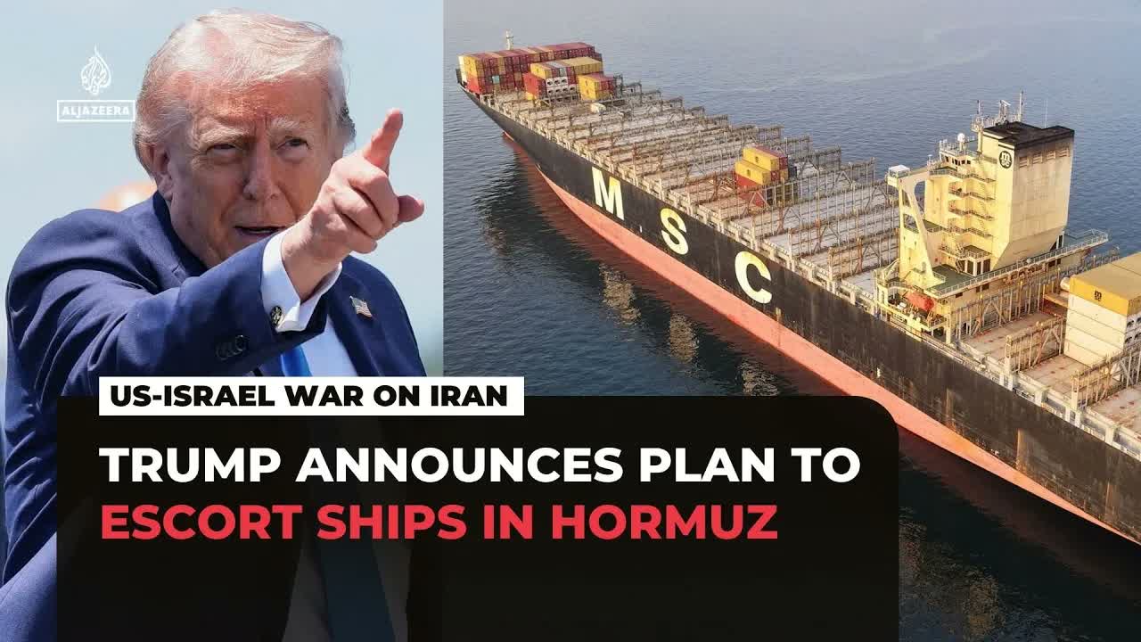 Iran warns Trump’s mission to ‘guide’ ships out of Hormuz violates ceasefire