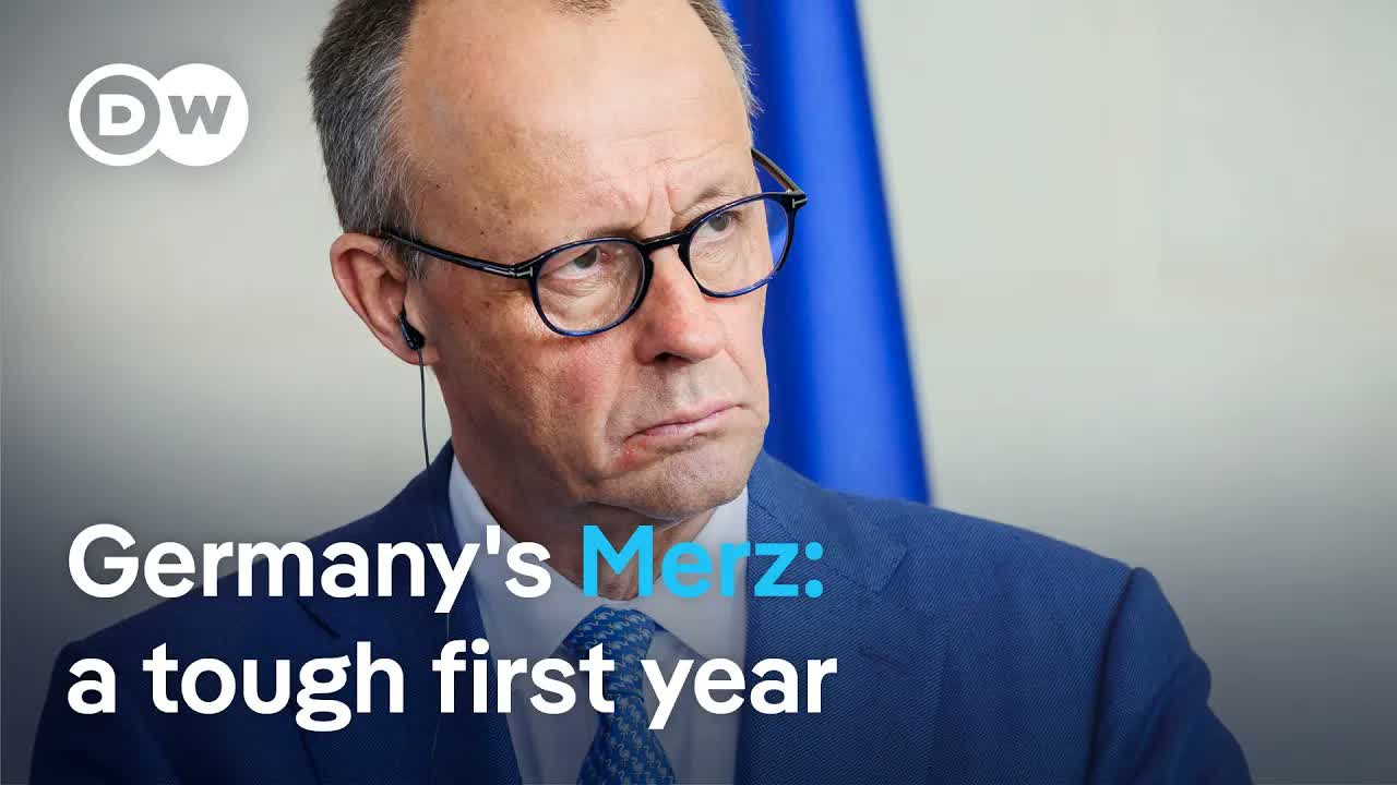 Germany’s faltering economy and rising far-right overshadow Merz’s first year