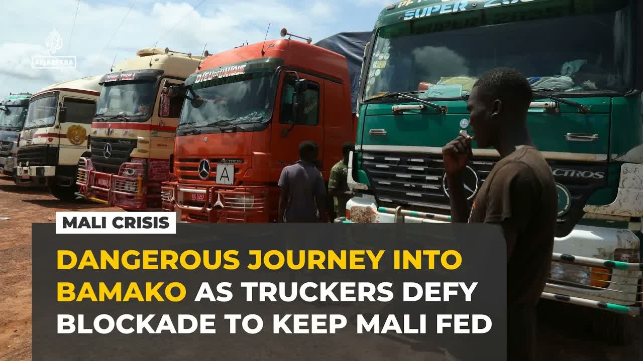 Mali truck drivers defy armed group blockade to keep Bamako supplied