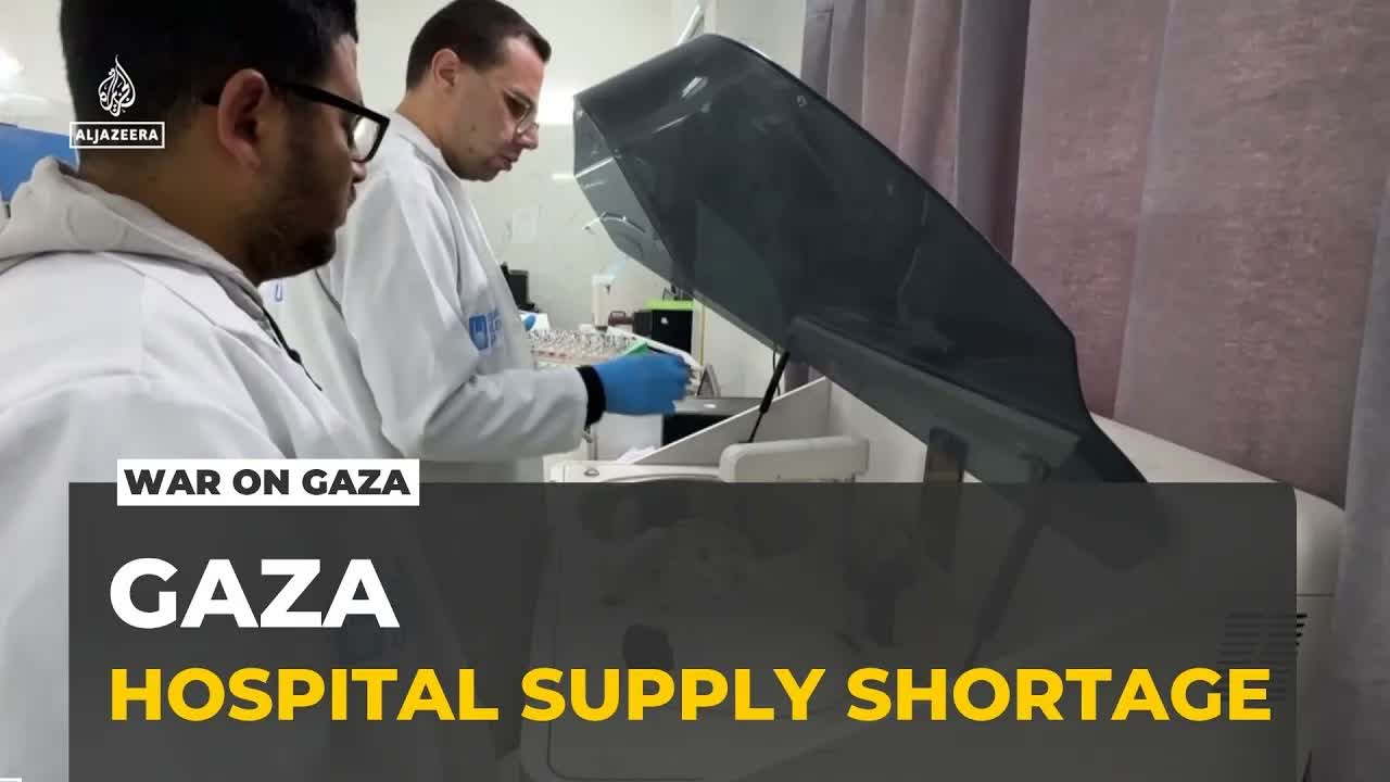 Gaza hospitals in crisis: Treatment complicated by lack of laboratory supplies