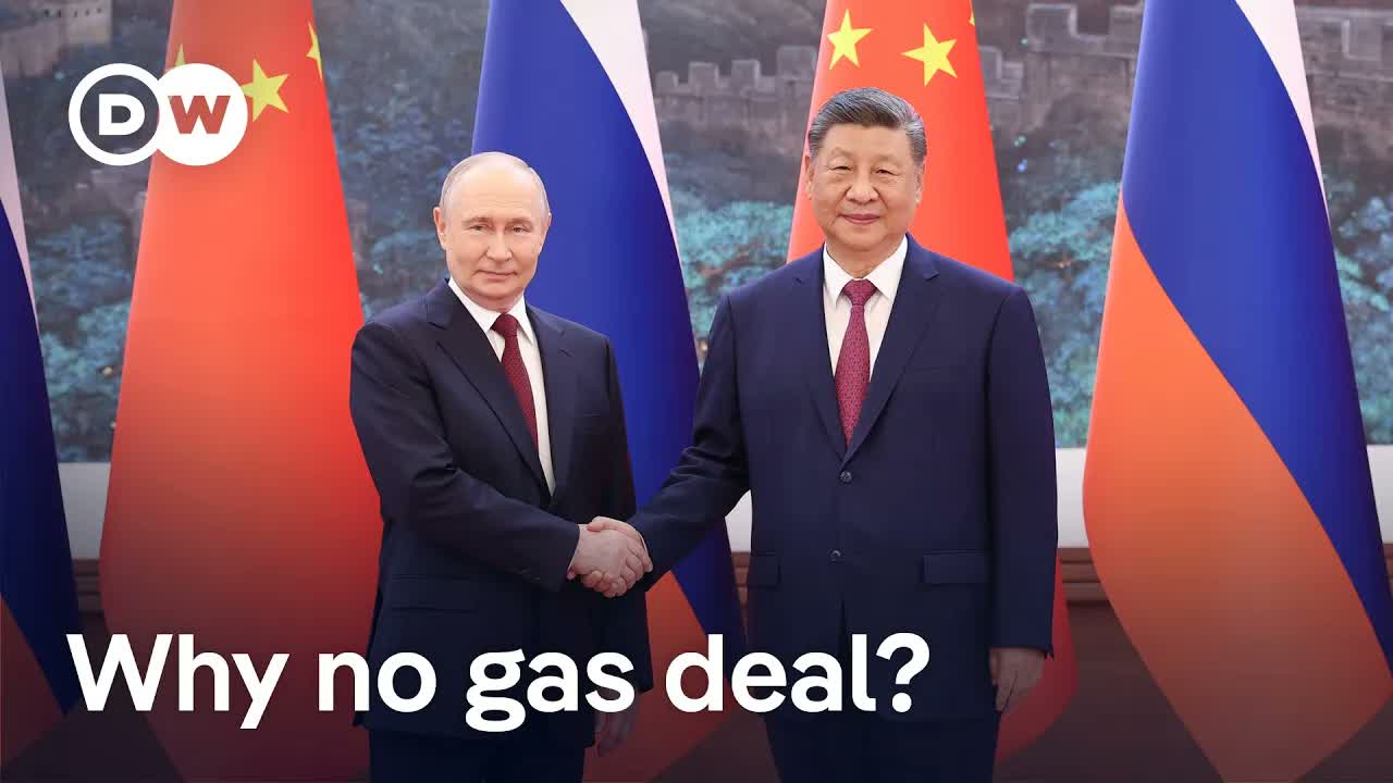 Putin and Xi show unity, but fail to reach deal on Russia's key gas pipeline | DW News