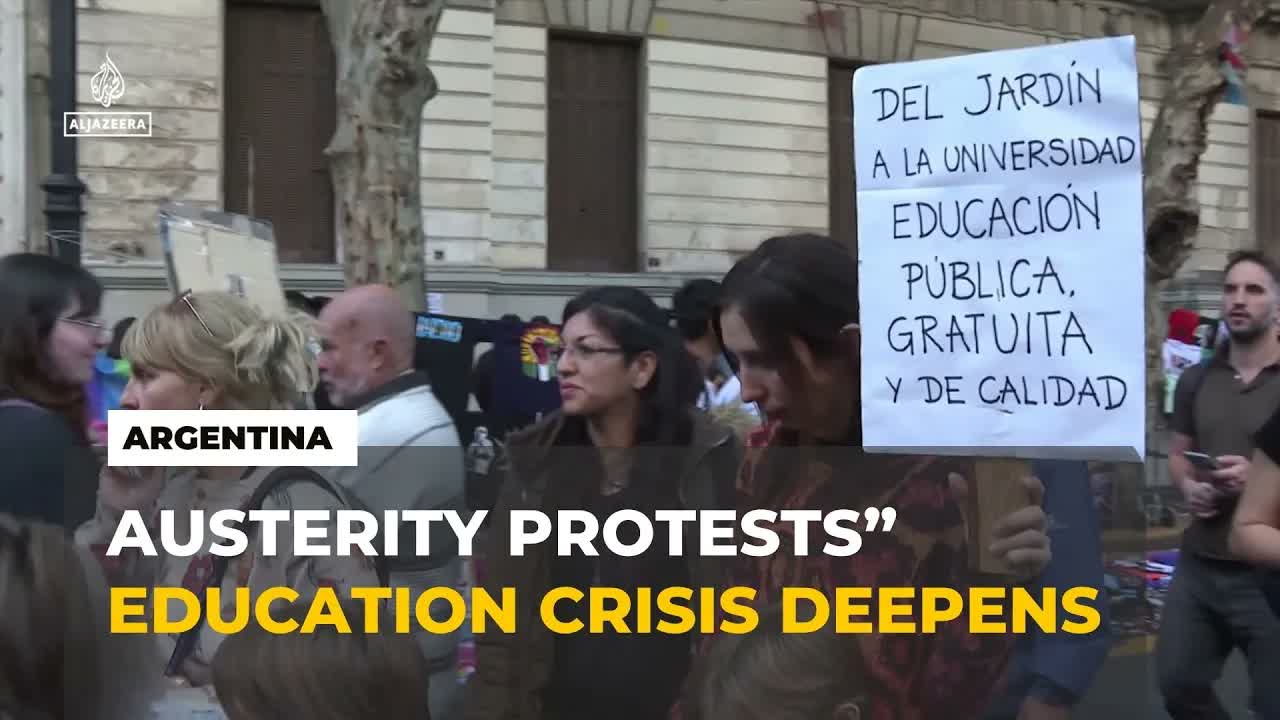 Argentina: Students protest Milei austerity as university funding dispute escalates