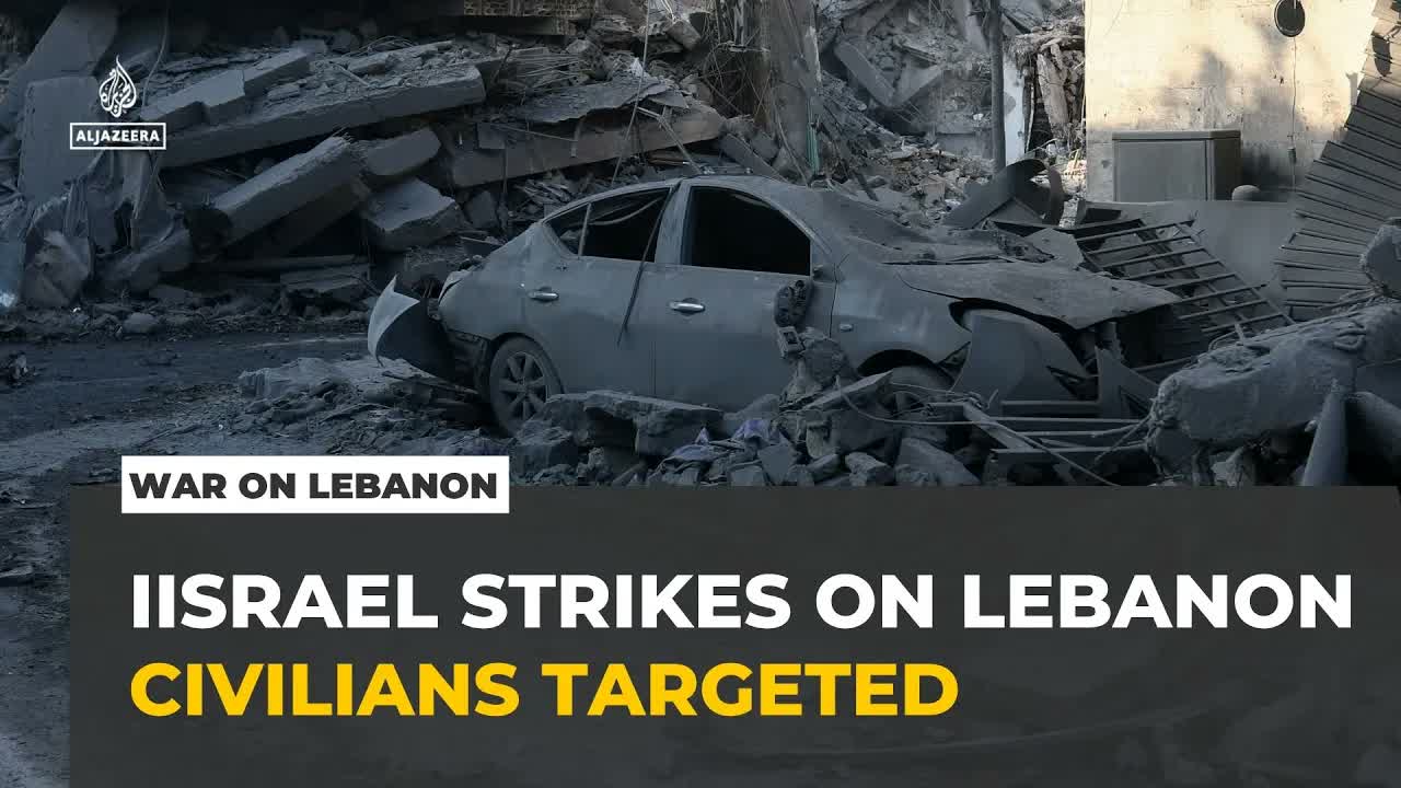 Israeli air strike on Nabatieh, Lebanon, kills five after evacuation