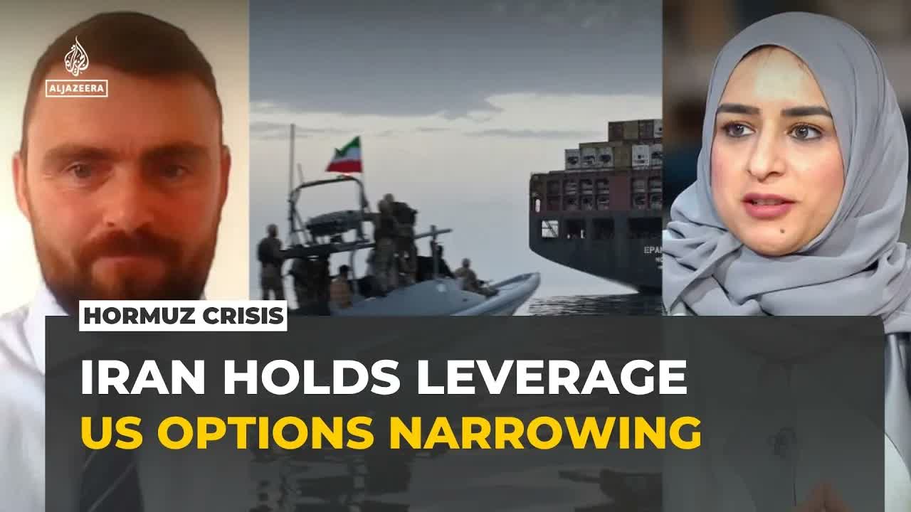 Iran holds leverage in Hormuz as US military options remain limited, experts say