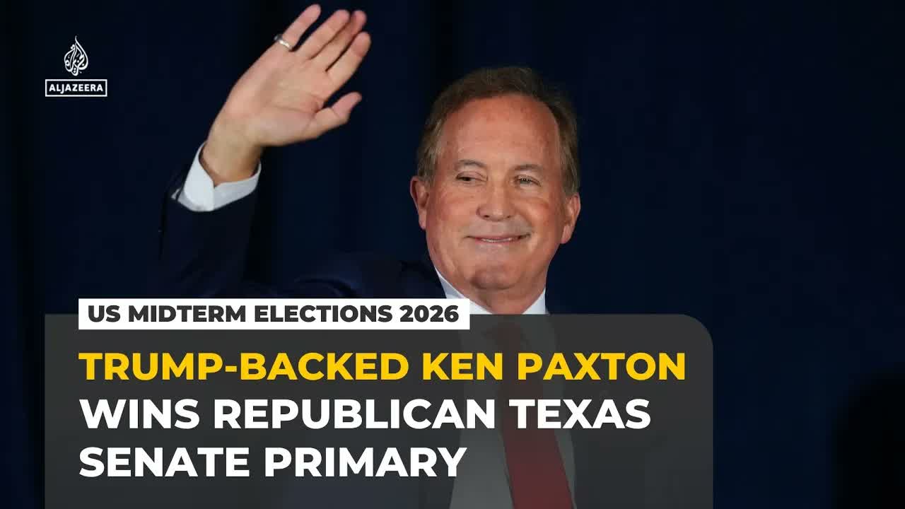 Trump-backed Paxton topples Senator Cornyn in Texas primary run-off