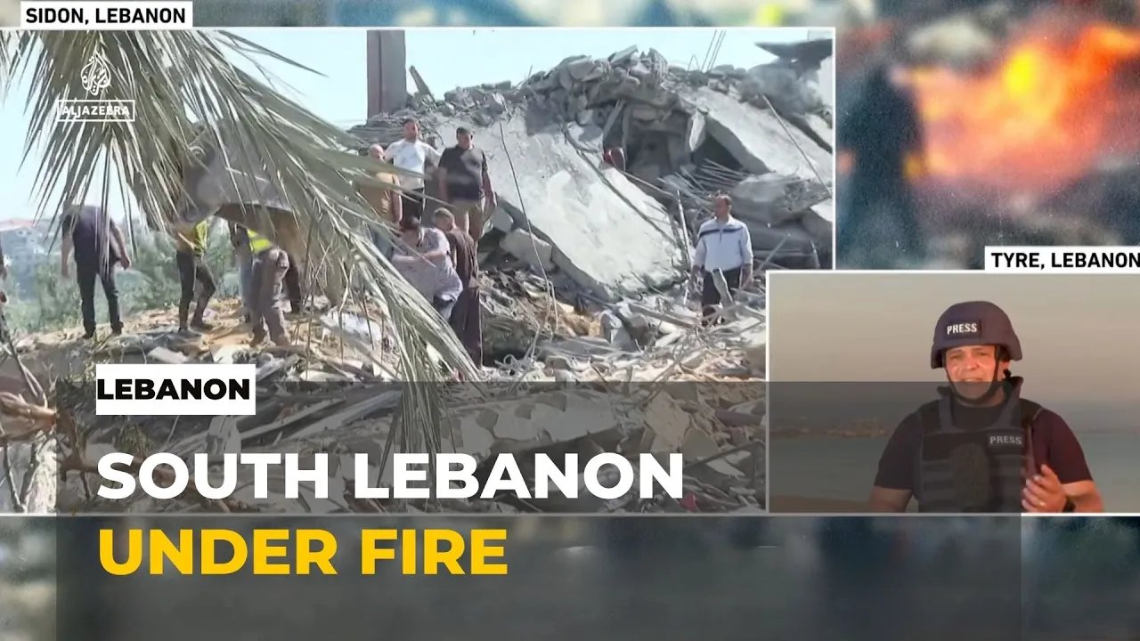 Israel intensifies strikes in Southern Lebanon ahead of ceasefire talks.