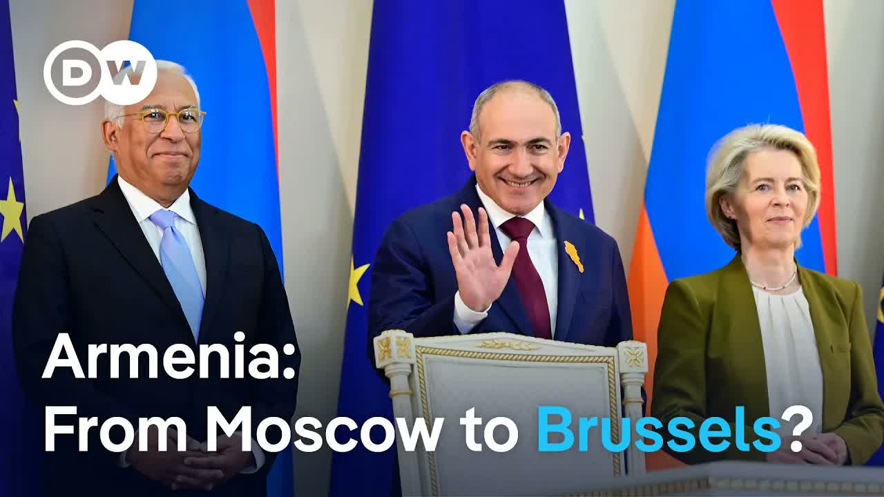 Armenia hosts its first summit with the European Union | DW News