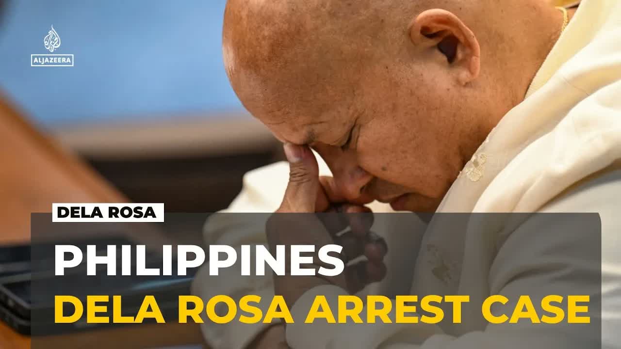 Philippines ICC arrest warrant: Manhunt underway for Duterte ally Ronald Dela Rosa