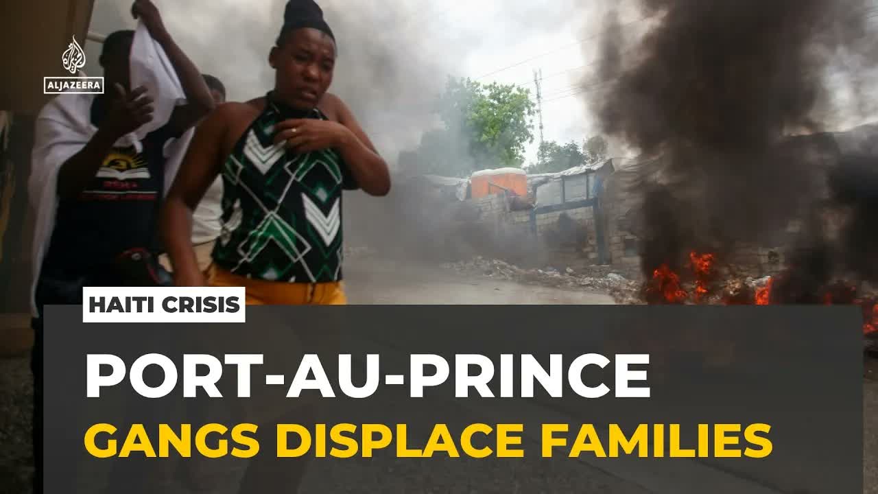 Displaced by gang violence: Tens of thousands flee Haitian capital Port-au-prince