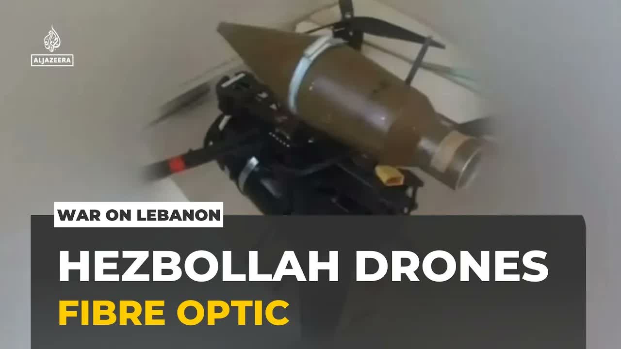 Hezbollah's new weapon: Israeli forces facing unjammable fibre-optic drones