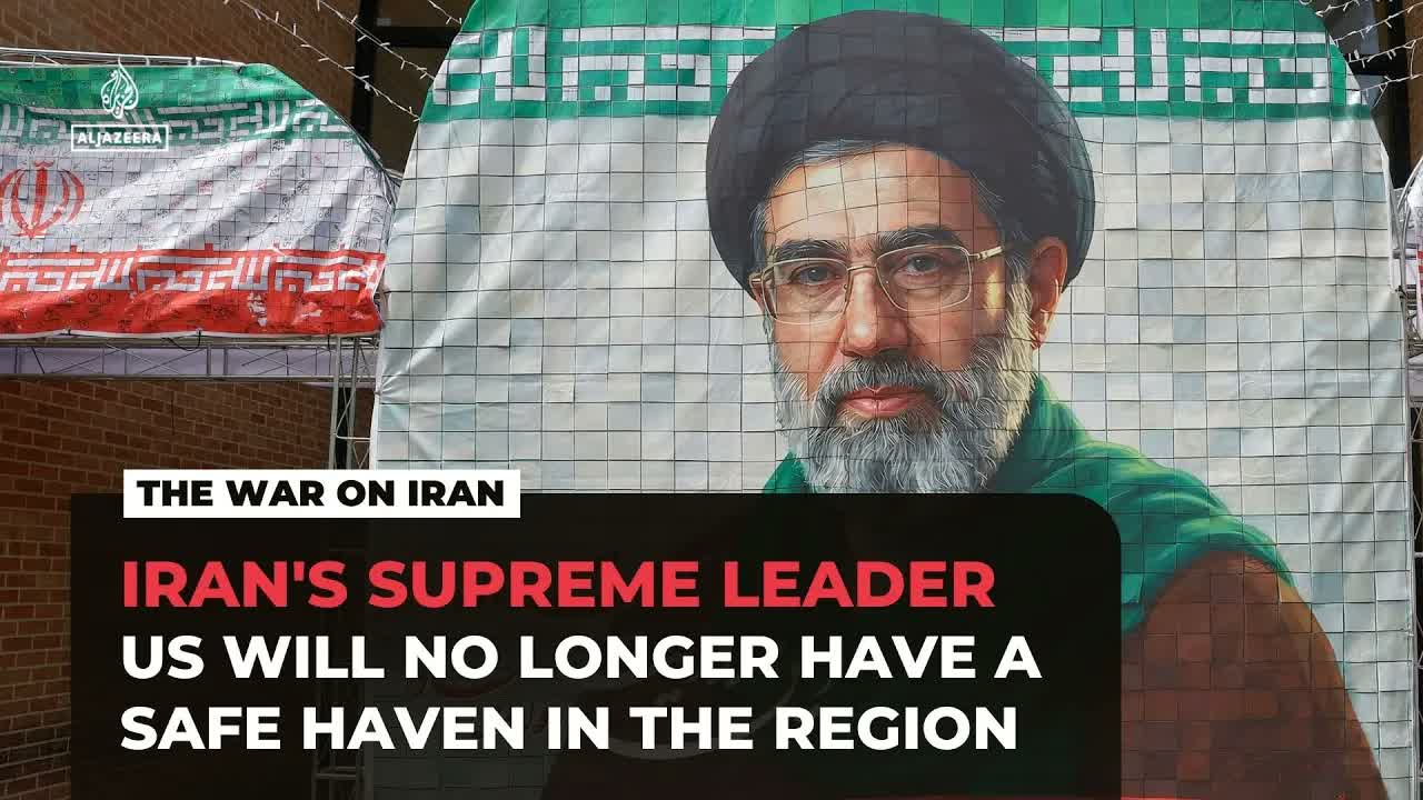 Iran’s supreme leader says US will no longer have ‘safe haven’ in the Gulf