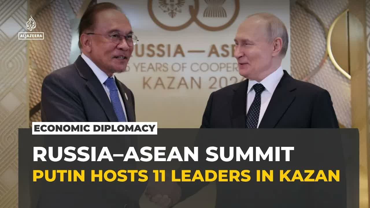 Putin hosts Russia–ASEAN summit in Kazan as ties mark 35 years