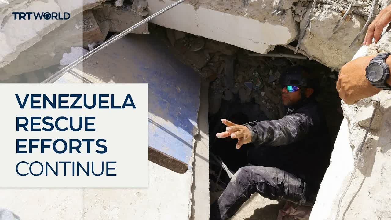 Death toll rises in Venezuela quakes with thousands missing