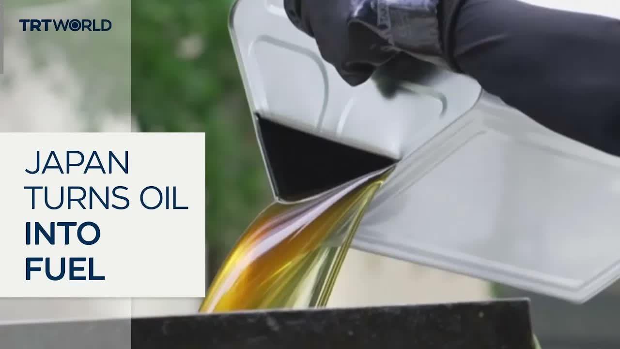 Japan's 'Fry to Fly' project turns cooking oil into eco-friendly jet fuel