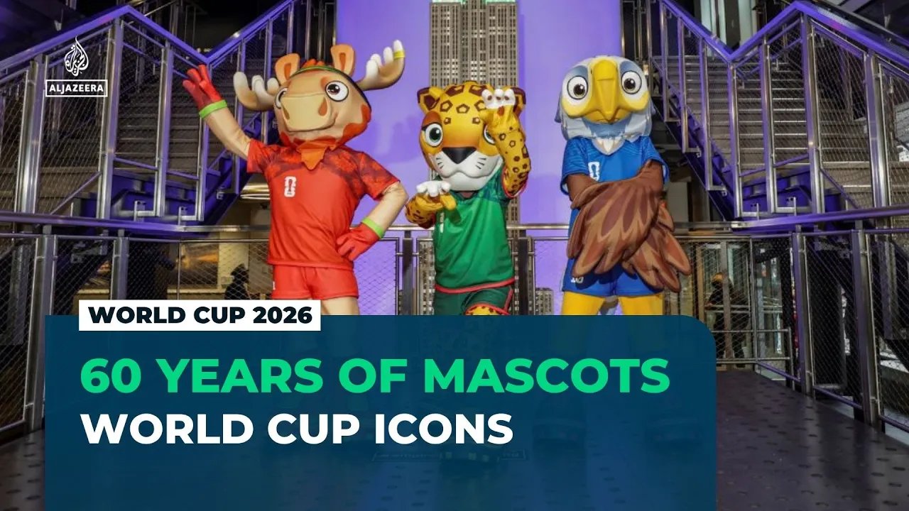 World Cup 2026 unveils three mascots to represent three host nations