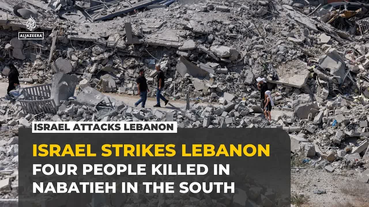 Israeli air strikes kills at least four in southern Lebanon despite ‘ceasefire’