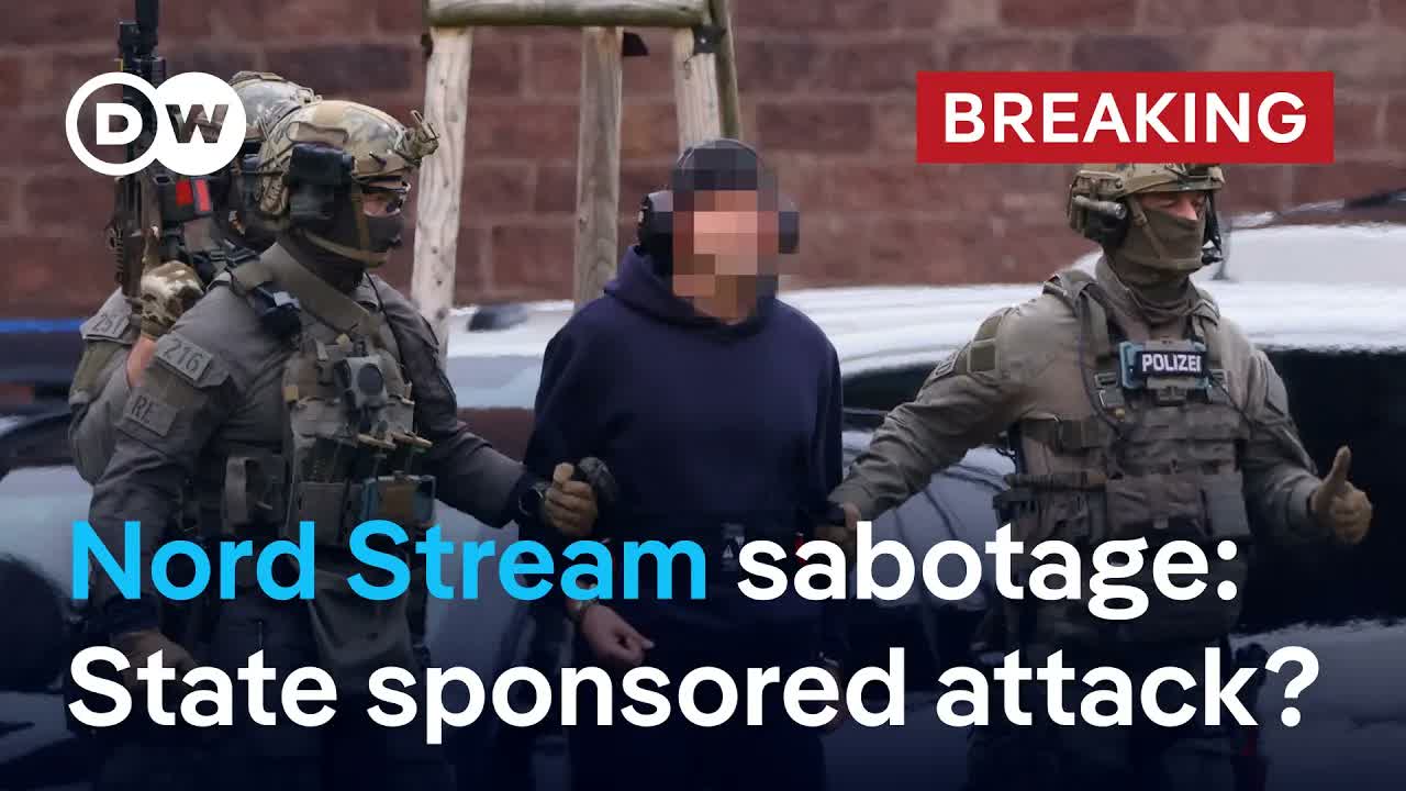 BREAKING: German prosecutors say Ukraine ordered Nord Stream pipeline sabotage | DW News