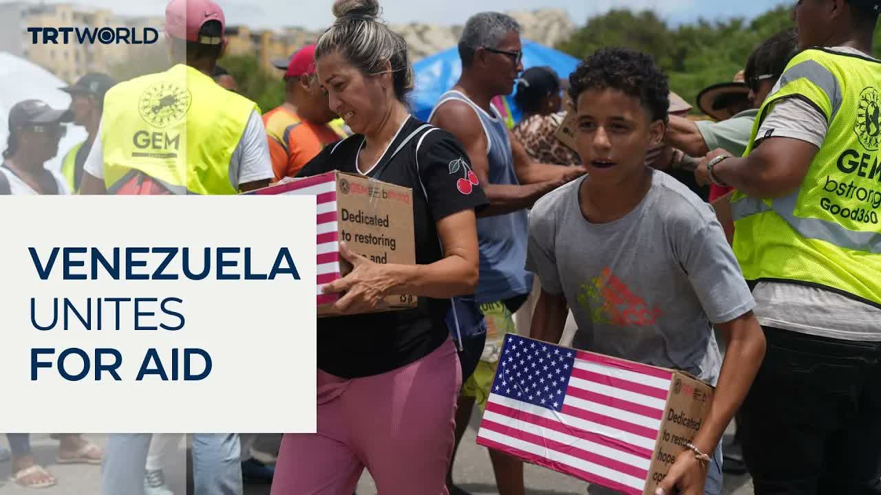 Venezuelan immigrants in US come together for aid efforts