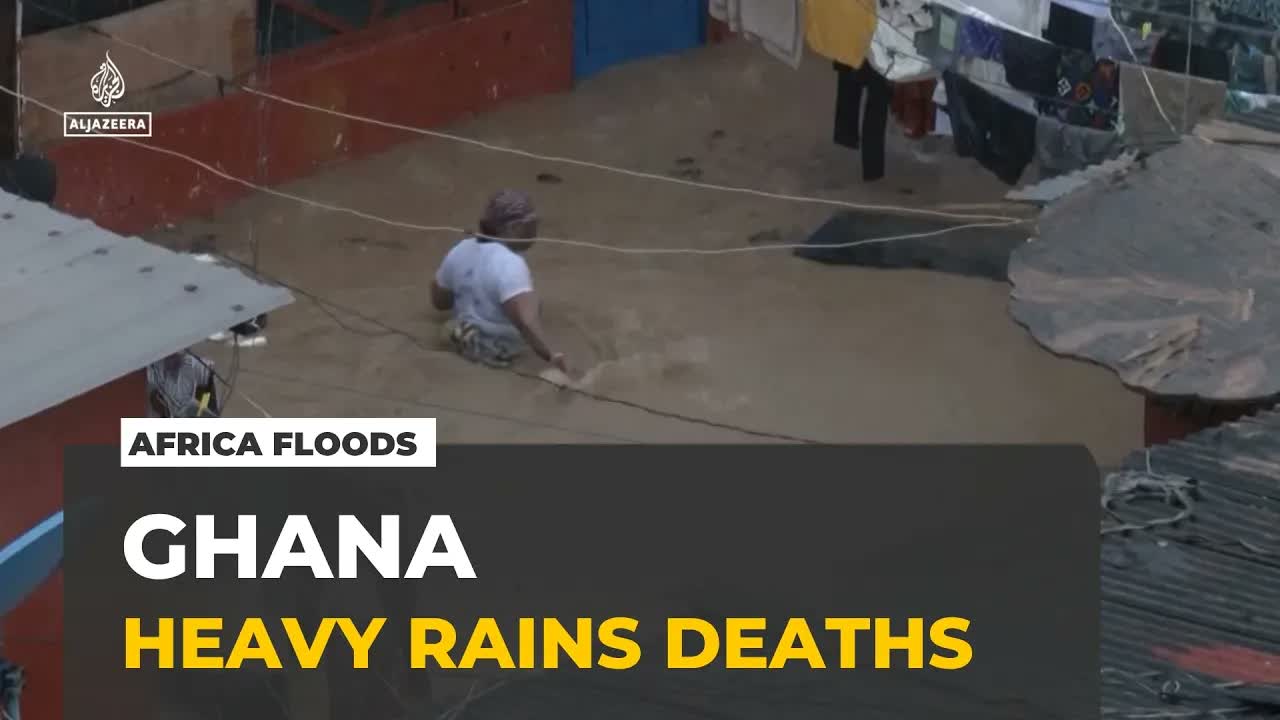 West Africa flooding: At least 12 people killed in Ghana after heavy rains
