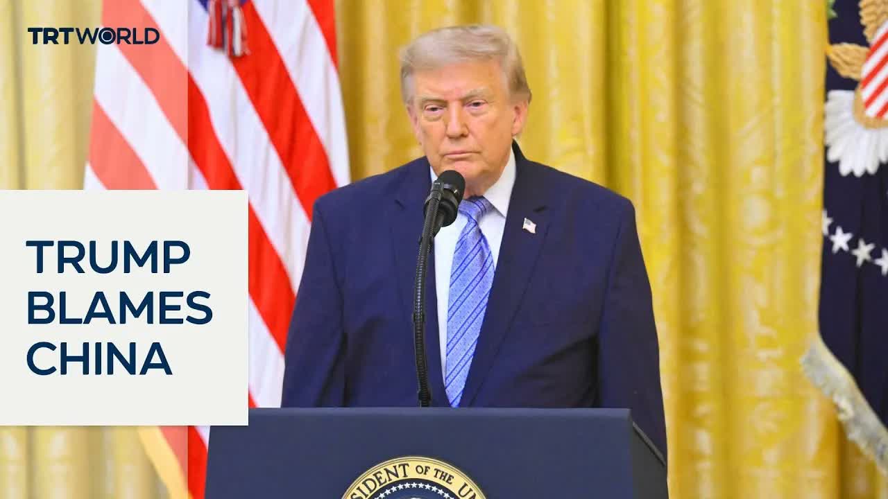 Trump accuses China of 'largest compromise' of US election data