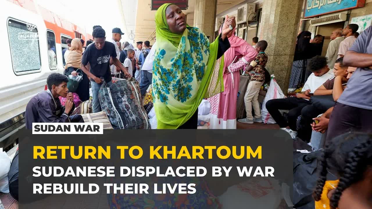 Sudanese returnees rebuild lives in battered Khartoum after years of war