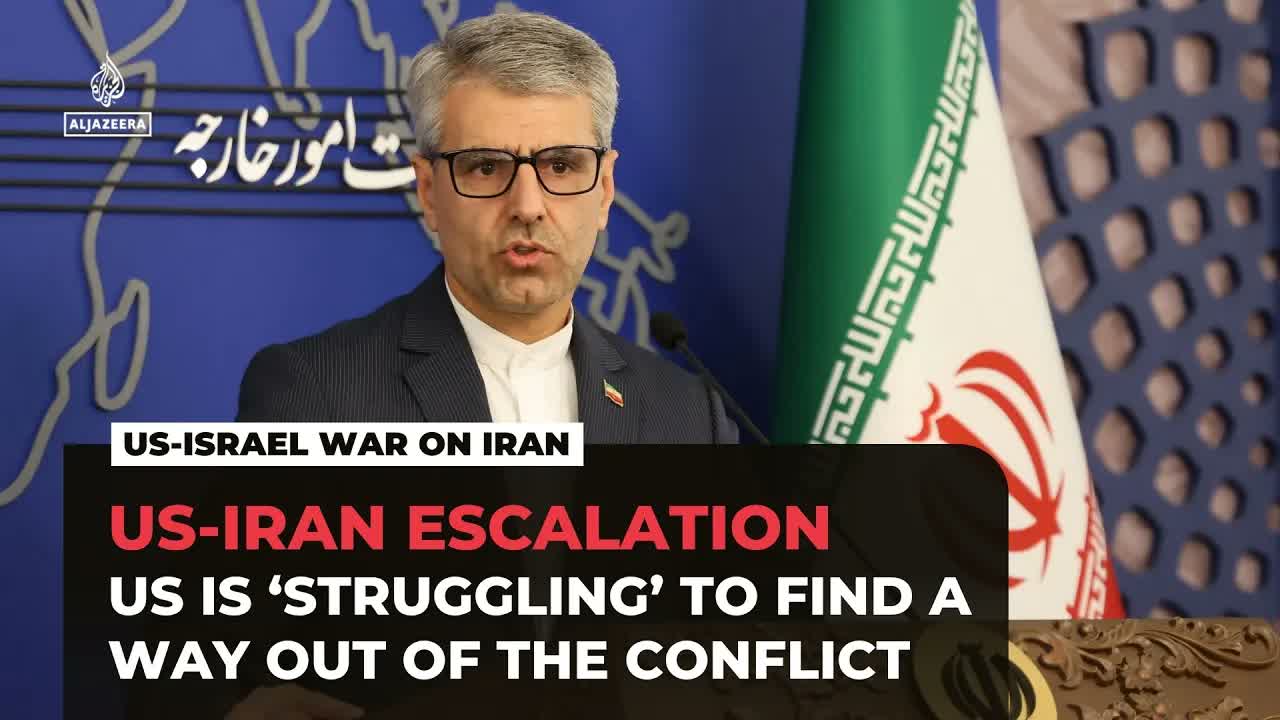 Iran says US ‘struggling’ to end conflict; warns Ukraine over Caspian Sea strike