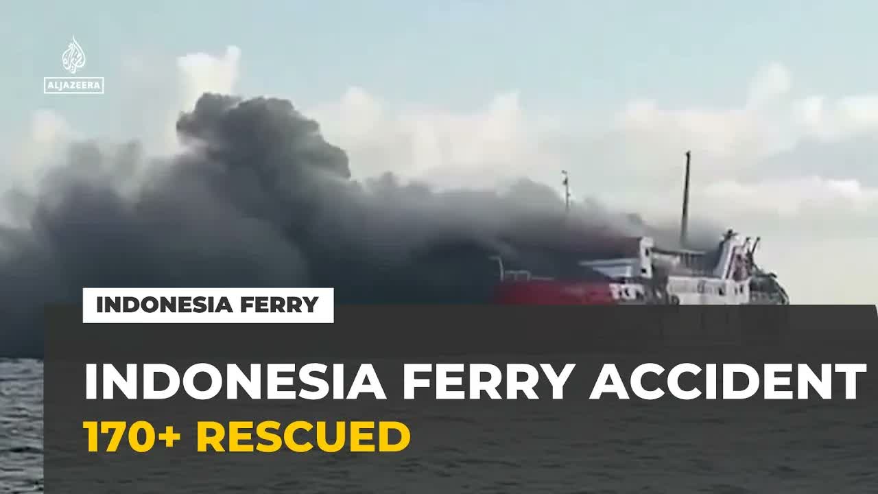 Indonesia ferry accident : More than 170 people have been rescued