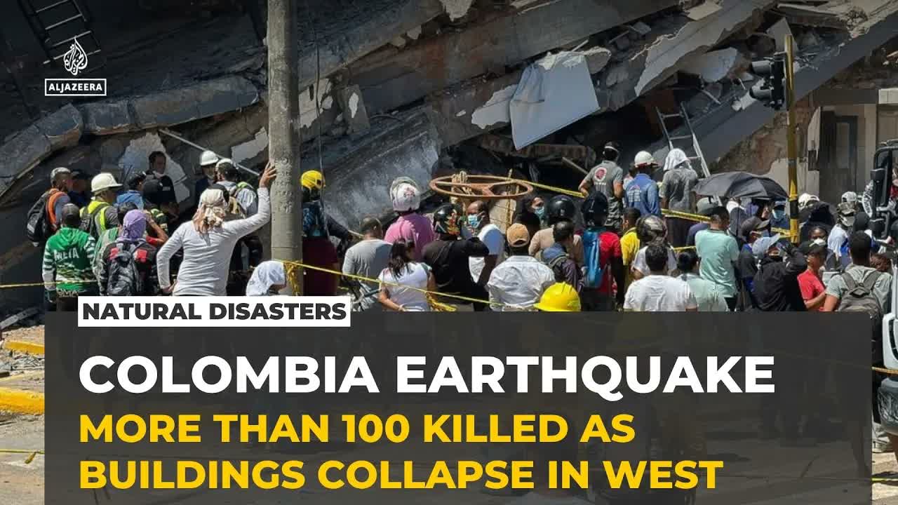 Colombia earthquake: At least 111 killed as rescue teams search for survivors