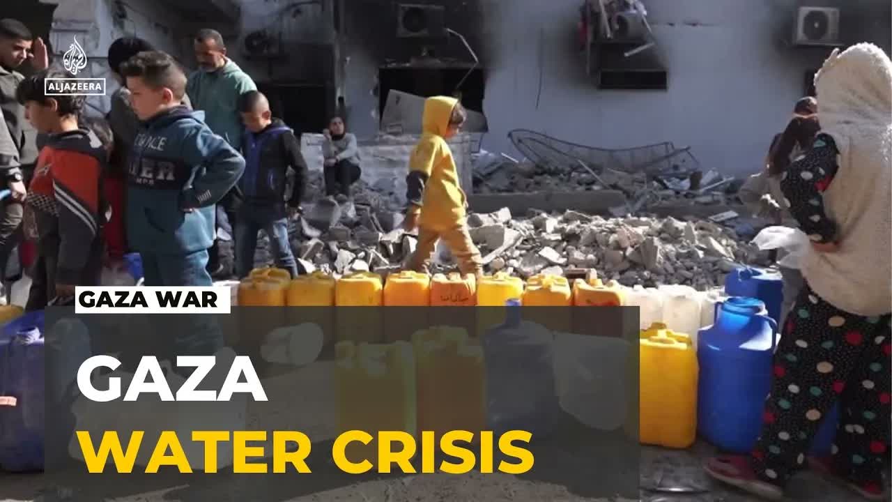 Gaza drinking water shortages: Doctors warn contaminated water driving health crisis