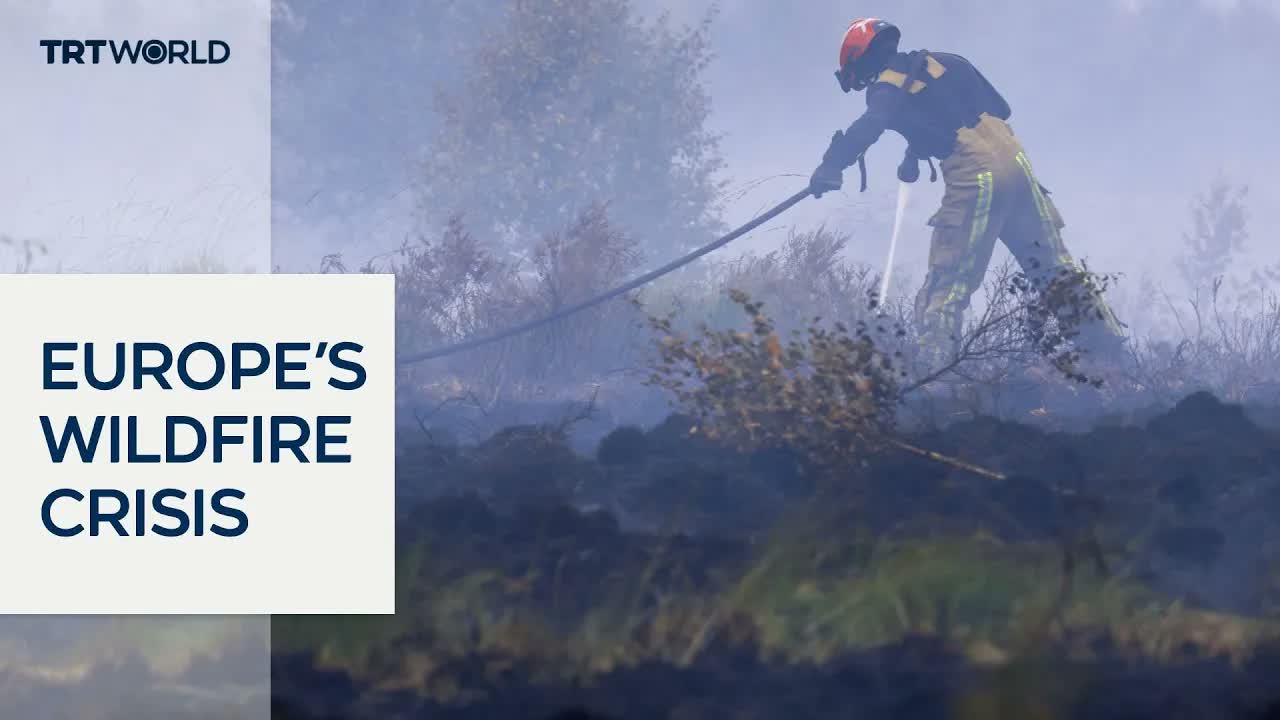 Europe experiencing severe wildfire season after heatwaves