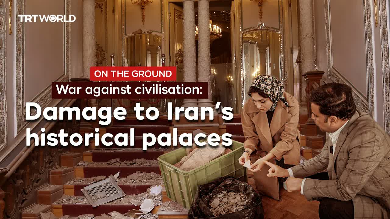 Iran’s historical sites bear the scars of Israeli strikes