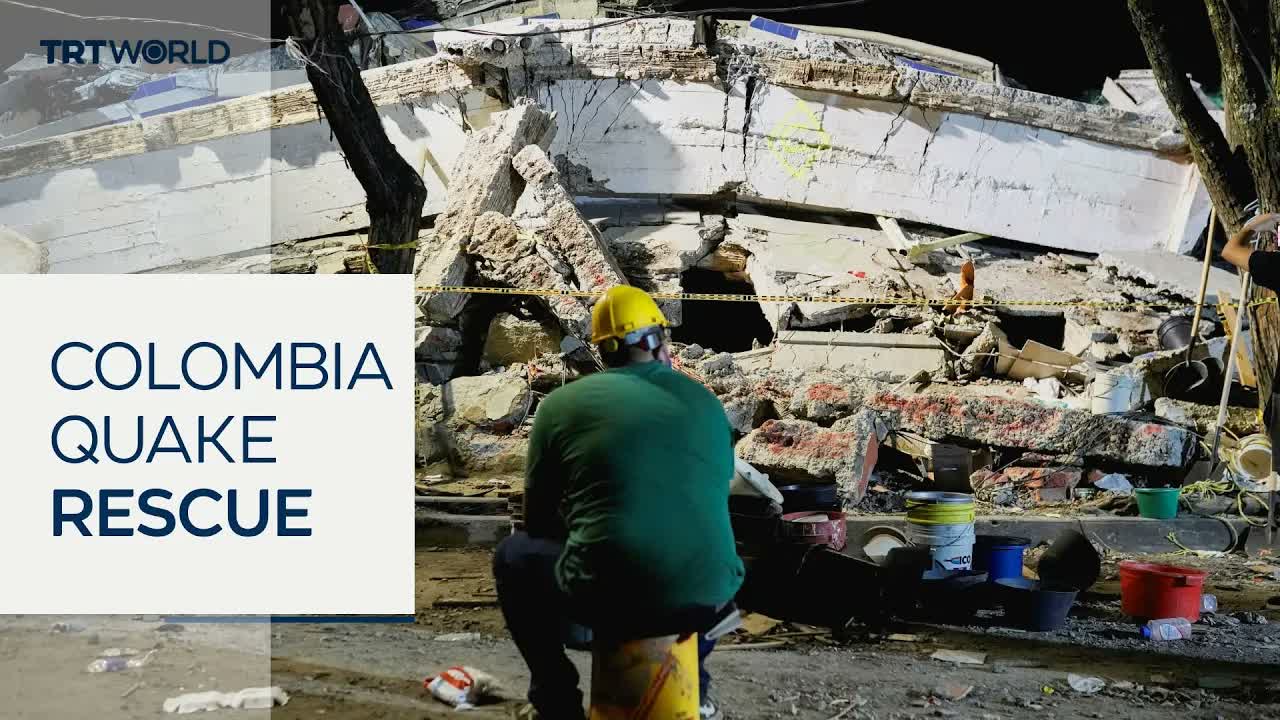 Colombia earthquake leaves thousands missing as rescue efforts continue