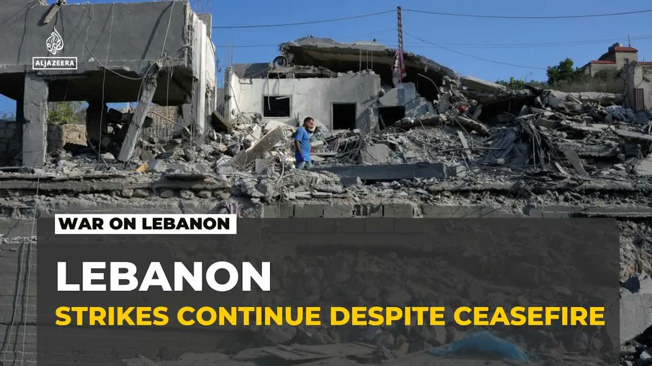 Israeli strikes in southern Lebanon: Attack among the worst since truce was agreed in June