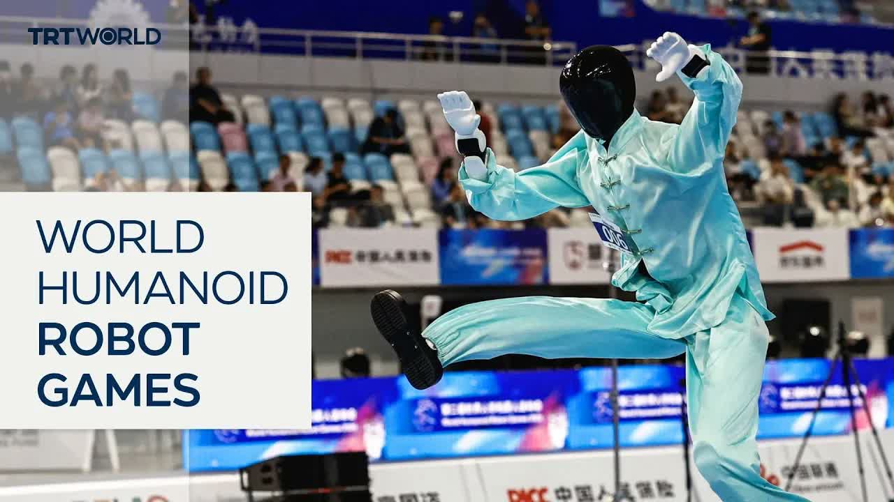 Sci-fi becomes reality at Beijing robot games