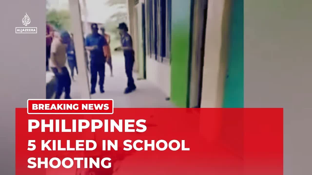 Philippines school shooting: At least 5 students dead in Banga